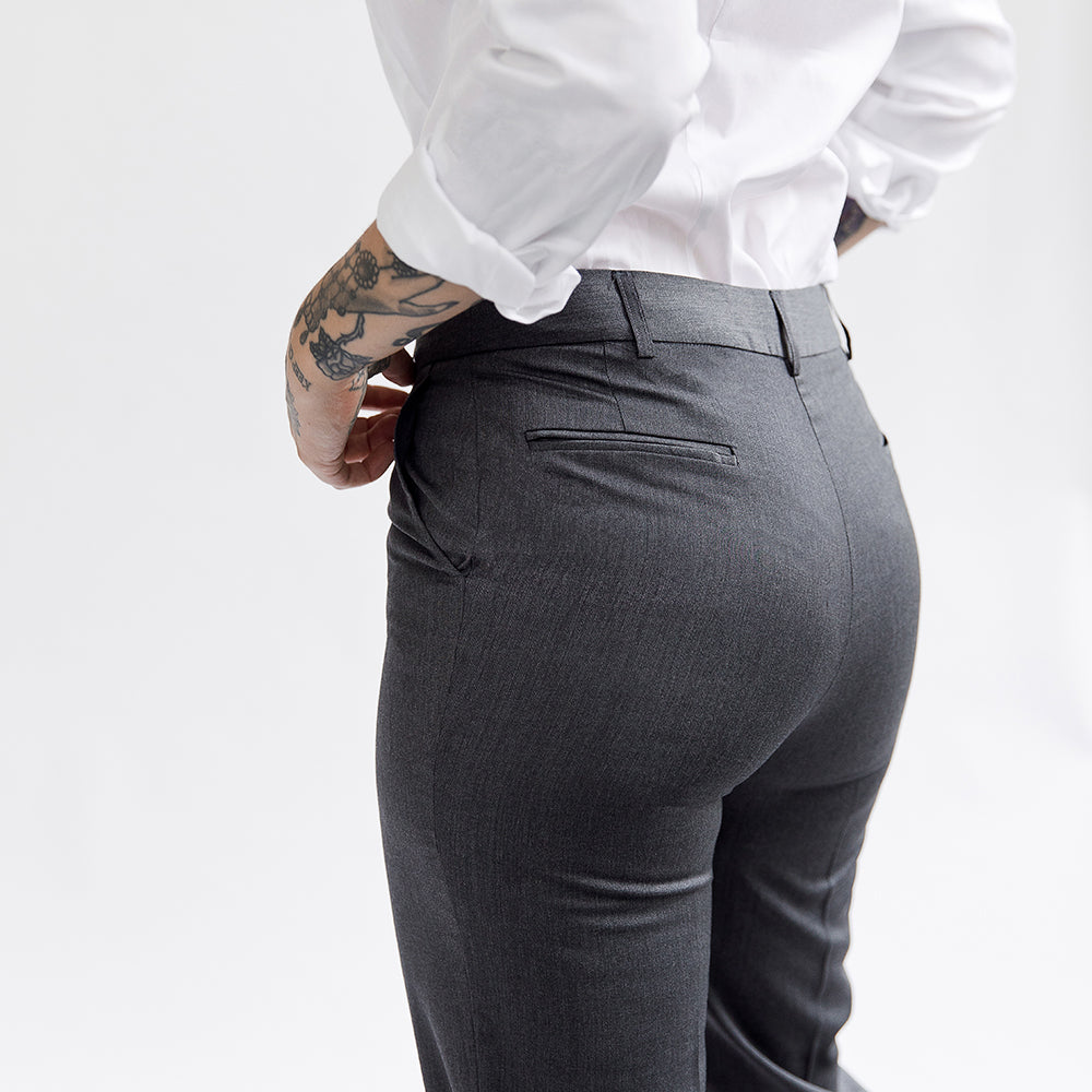 Buy online Grey Solid Cigarette Pants Trouser from bottom wear for Women by  Sellingsea for 589 at 46 off  2023 Limeroadcom